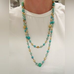 Elegant Multi-Color Beaded Necklace